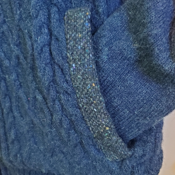 Men's CARRAIG DONN Ireland Wool and Tweed Full-zip Cardigan sz XL Rare! - Picture 7 of 13